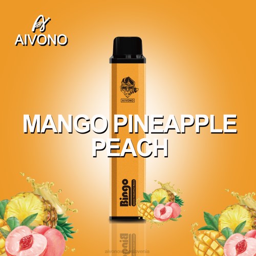 Aivono AIM BINGO 4000 mango ananas breskev 4J4F136 - Aivono Vape Price