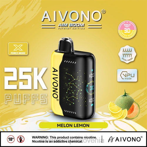 Aivono AIM BOOM 25000 melona limona 4J4F348 - Aivono Slovenia