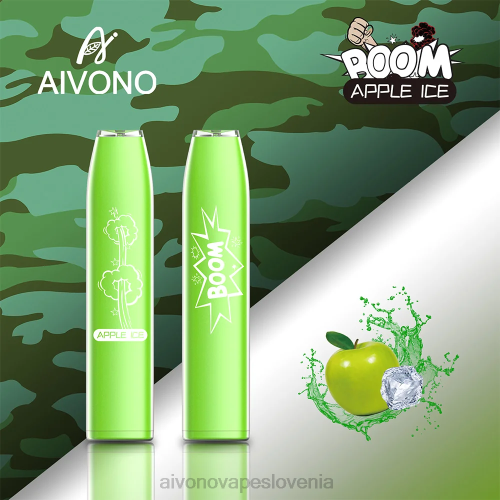 Aivono AIM BOOM 600 jabolčni led 4J4F354 - Aivono Vape Review