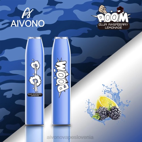 Aivono AIM BOOM 600 modra malinova limonada 4J4F355 - Aivono Vape Review Slovenia