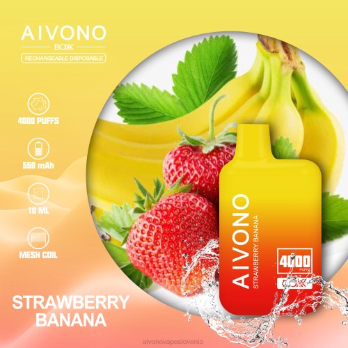 Aivono AIM BOXX 4000 jagodna banana 4J4F231 - Aivono Vape Price