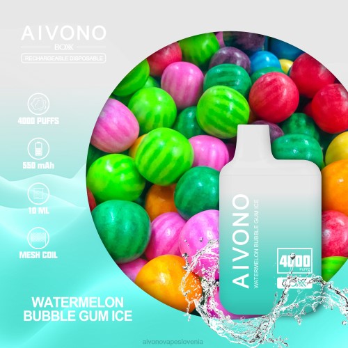 Aivono AIM BOXX 4000 led iz žvečilnega gumija iz lubenice 4J4F227 - Aivono Vape Slovenia