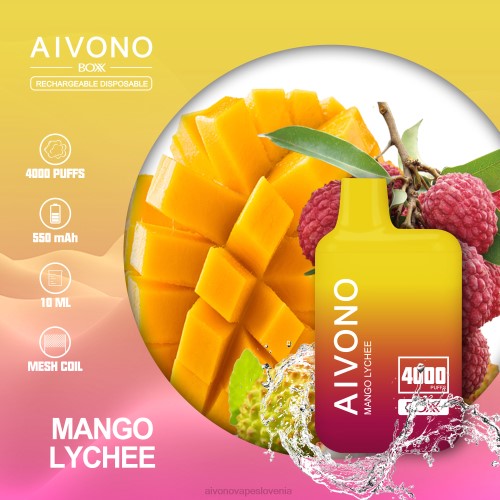 Aivono AIM BOXX 4000 mango liči 4J4F216 - Aivono Vape Price