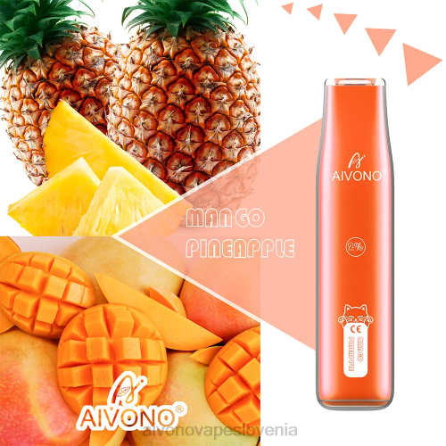 Aivono AIM CAT 400 mango ananas 4J4F340 - Aivono Vape Review Slovenia