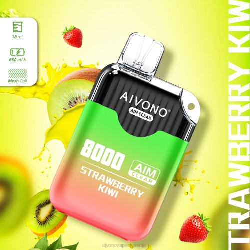 Aivono AIM CLEAR 8000 jagodni kivi 4J4F210 - Aivono Vape Review Slovenia