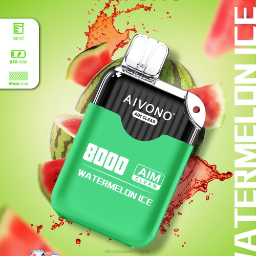 Aivono AIM CLEAR 8000 led iz lubenice 4J4F204 - Aivono Vape Review