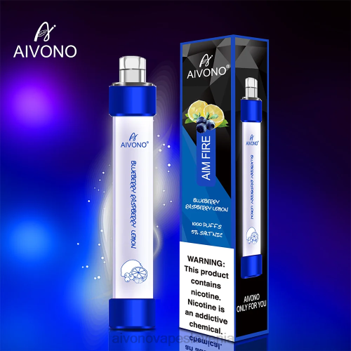 Aivono AIM FIRE 1000 borovnica malina limona 4J4F327 - Aivono Vape Slovenia