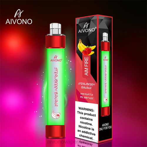 Aivono AIM FIRE 1000 jagodna banana 4J4F332 - Aivono Vape Slovenia