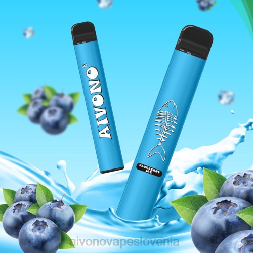Aivono AIM FISHBONE 600 borovničev led 4J4F279 - Aivono Vape Review