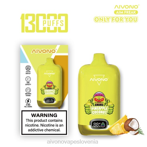 Aivono AIM FREAK 13000 ananas kokos 4J4F248 - Aivono Slovenia
