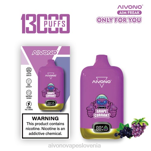 Aivono AIM FREAK 13000 grozdni ribez 4J4F251 - Aivono Vape Price