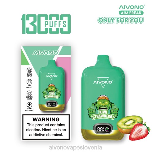 Aivono AIM FREAK 13000 kivi jagoda 4J4F246 - Aivono Vape Price