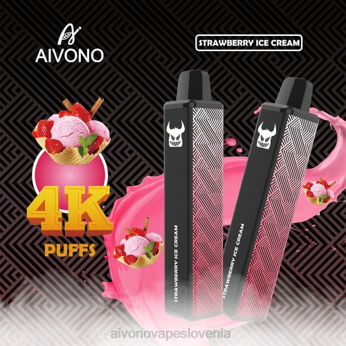 Aivono AIM FREAK 4000 jagodni sladoled 4J4F263 - Aivono Slovenia