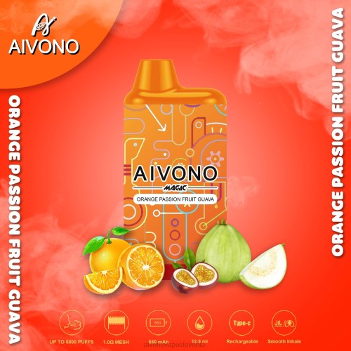 pomarančna pasijonka guava