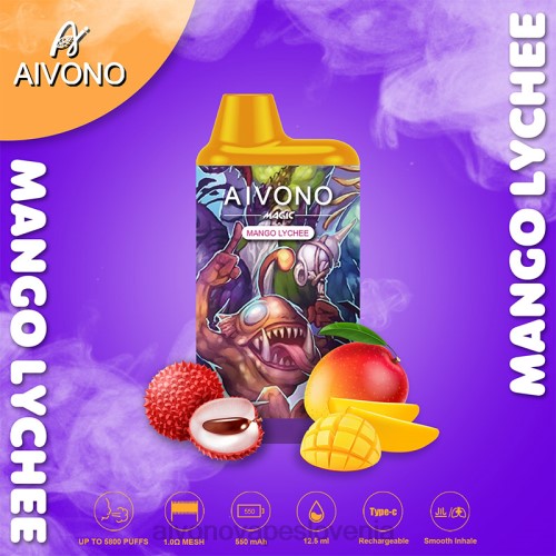 Aivono AIM MAGIC 5800 cigaretnih škatlic mango liči 4J4F98 - Aivono Slovenia