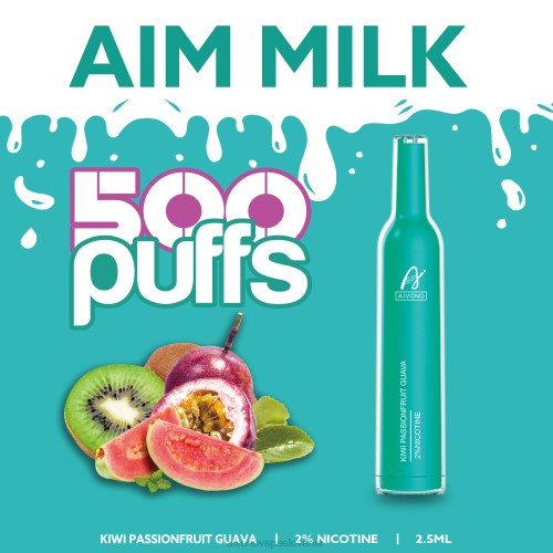 Aivono AIM MILK 500 kivi pasijonka guava 4J4F272 - Aivono Vape Slovenia