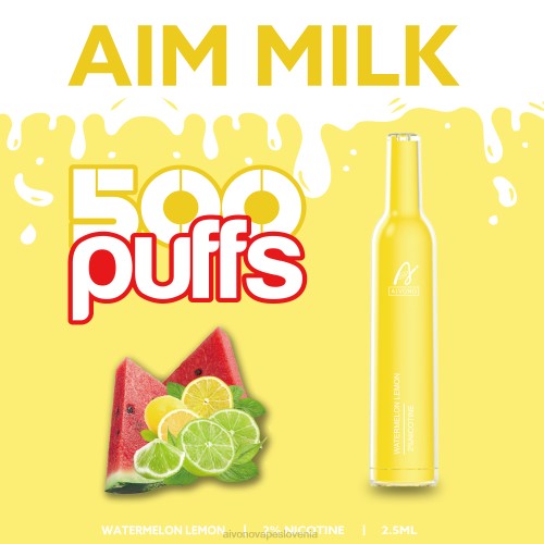 Aivono AIM MILK 500 lubenica limona 4J4F270 - Aivono Vape Review Slovenia