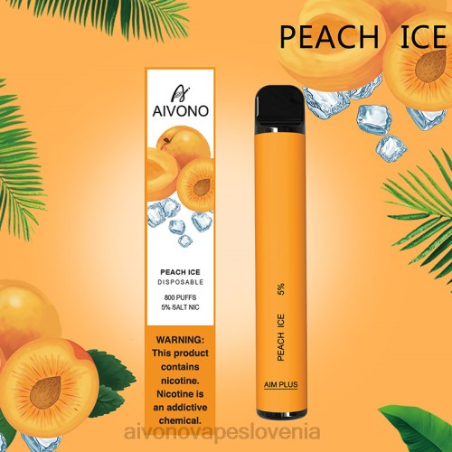 Aivono AIM PLUS 800 breskov led 4J4F190 - Aivono Vape Review Slovenia