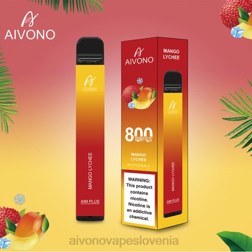 Aivono AIM PLUS 800 mango liči 4J4F185 - Aivono Vape Review Slovenia