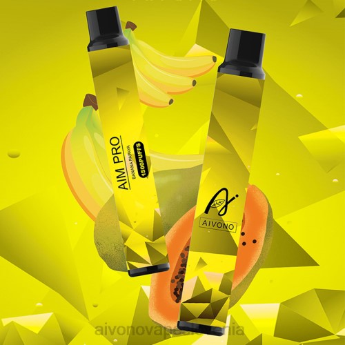 Aivono AIM PRO 1500 banana papaja 4J4F169 - Aivono Vape Review