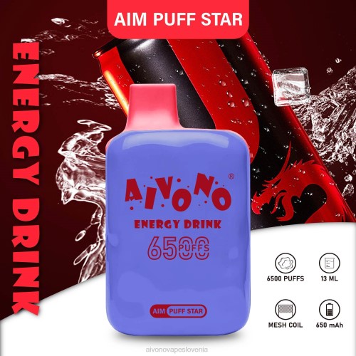 Aivono AIM PUFF STAR 6500 energijska pijača 4J4F293 - Aivono Slovenia