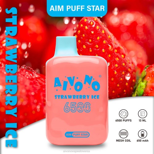 Aivono AIM PUFF STAR 6500 jagodni led 4J4F288 - Aivono Slovenia