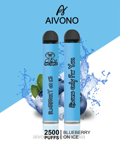 Aivono AIM SNAKE 2500 borovnica na ledu 4J4F299 - Aivono Vape Review