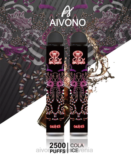Aivono AIM SNAKE 2500 cola led 4J4F301 - Aivono Vape Price