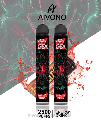 Aivono AIM SNAKE 2500 energijska pijača 4J4F305 - Aivono Vape Review Slovenia