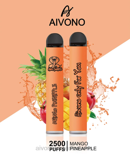 Aivono AIM SNAKE 2500 mango ananas 4J4F310 - Aivono Vape Review Slovenia