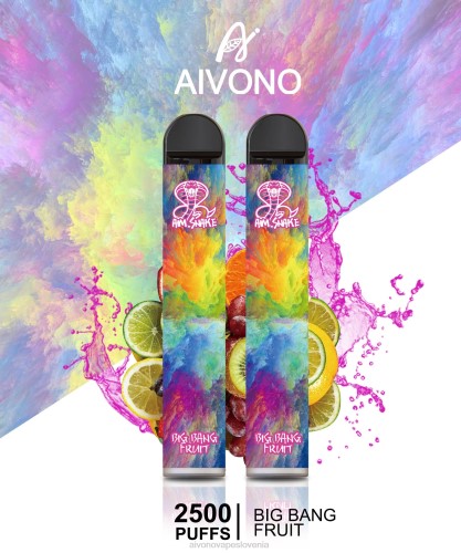 Aivono AIM SNAKE 2500 sadje velikega poka 4J4F322 - Aivono Vape Slovenia