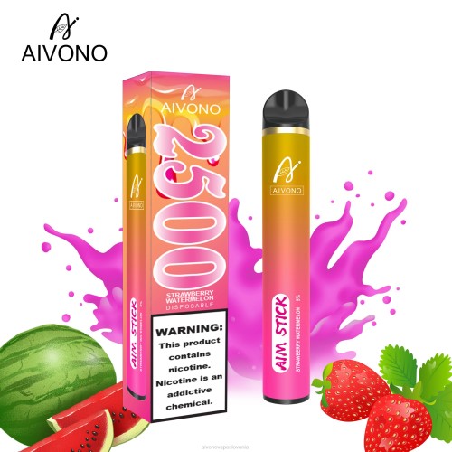 Aivono AIM STICK 2500 jagodna lubenica 4J4F149 - Aivono Vape Review