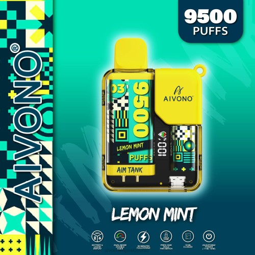 Aivono AIM TANK 9500 limonina meta 4J4F35 - Aivono Vape Review Slovenia