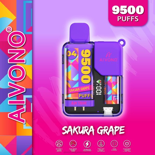 Aivono AIM TANK 9500 sakura grozdje 4J4F36 - Aivono Vape Price