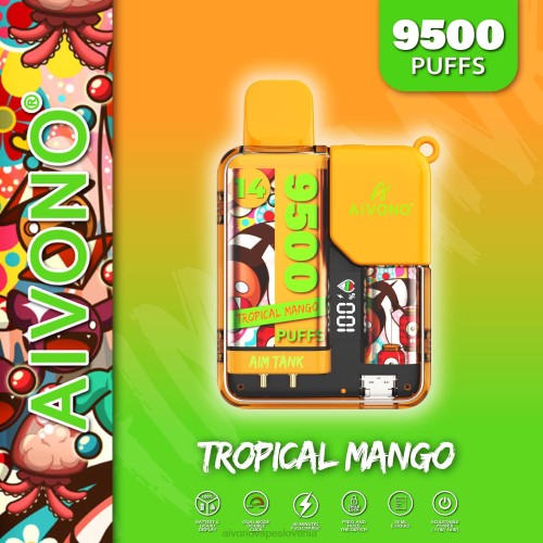 Aivono AIM TANK 9500 tropski mango 4J4F39 - Aivono Vape Review