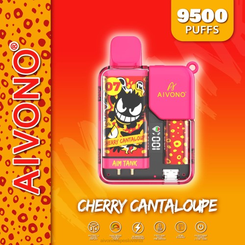 Aivono AIM TANK 9500 češnjeva dinja 4J4F45 - Aivono Vape Review Slovenia