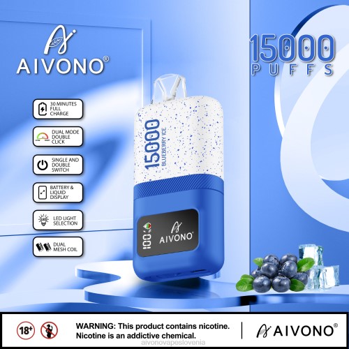 Aivono AIM magic 15000 borovničev led 4J4F68 - Aivono Slovenia