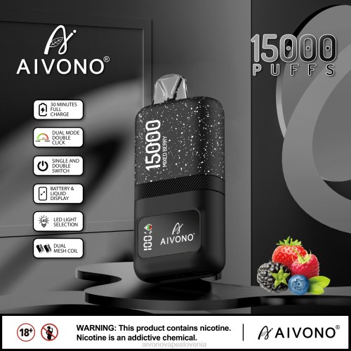 Aivono AIM magic 15000 mešano jagodičje 4J4F67 - Aivono Vape Slovenia