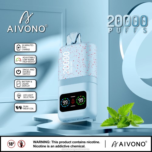 Aivono AIM magic 20000 hladna meta 4J4F84 - Aivono Vape Review