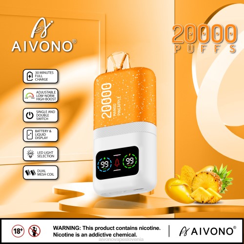 Aivono AIM magic 20000 mango ananas 4J4F77 - Aivono Vape Slovenia