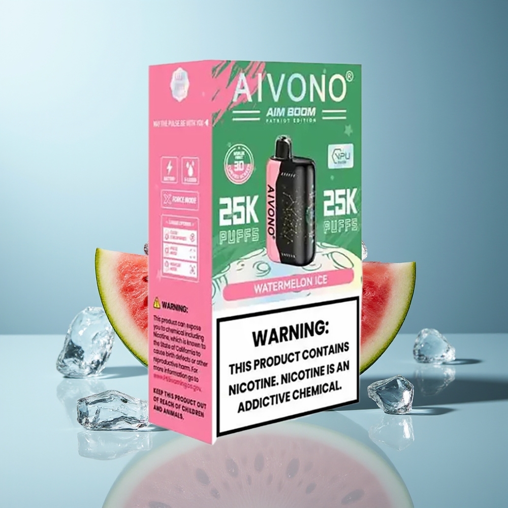 Aivono Aim Boom 25000 Pih Sladkorda Ledena Lubenica Tip-C Polnjenje