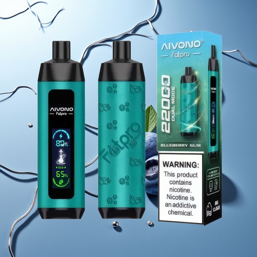 Aivono Aim Fatpro 22000 Pufi Borovnica Puška 600mAh