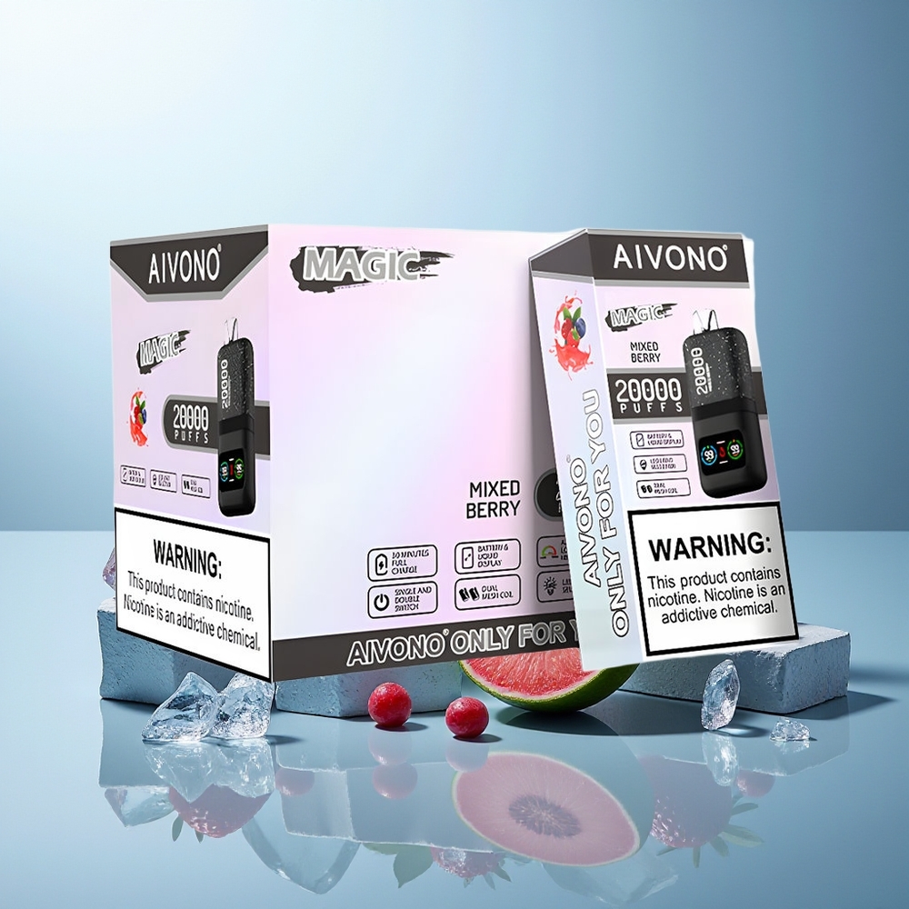 Aivono Aim Magic 20000 Pih Mešane Jagode Dual Mesh Coils