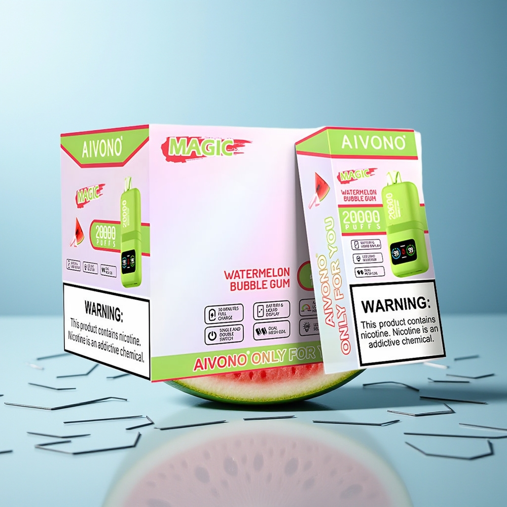 Aivono Aim Magic 20000 Puff Dispozabilni Vape Lubenica Mehurčki Gumi