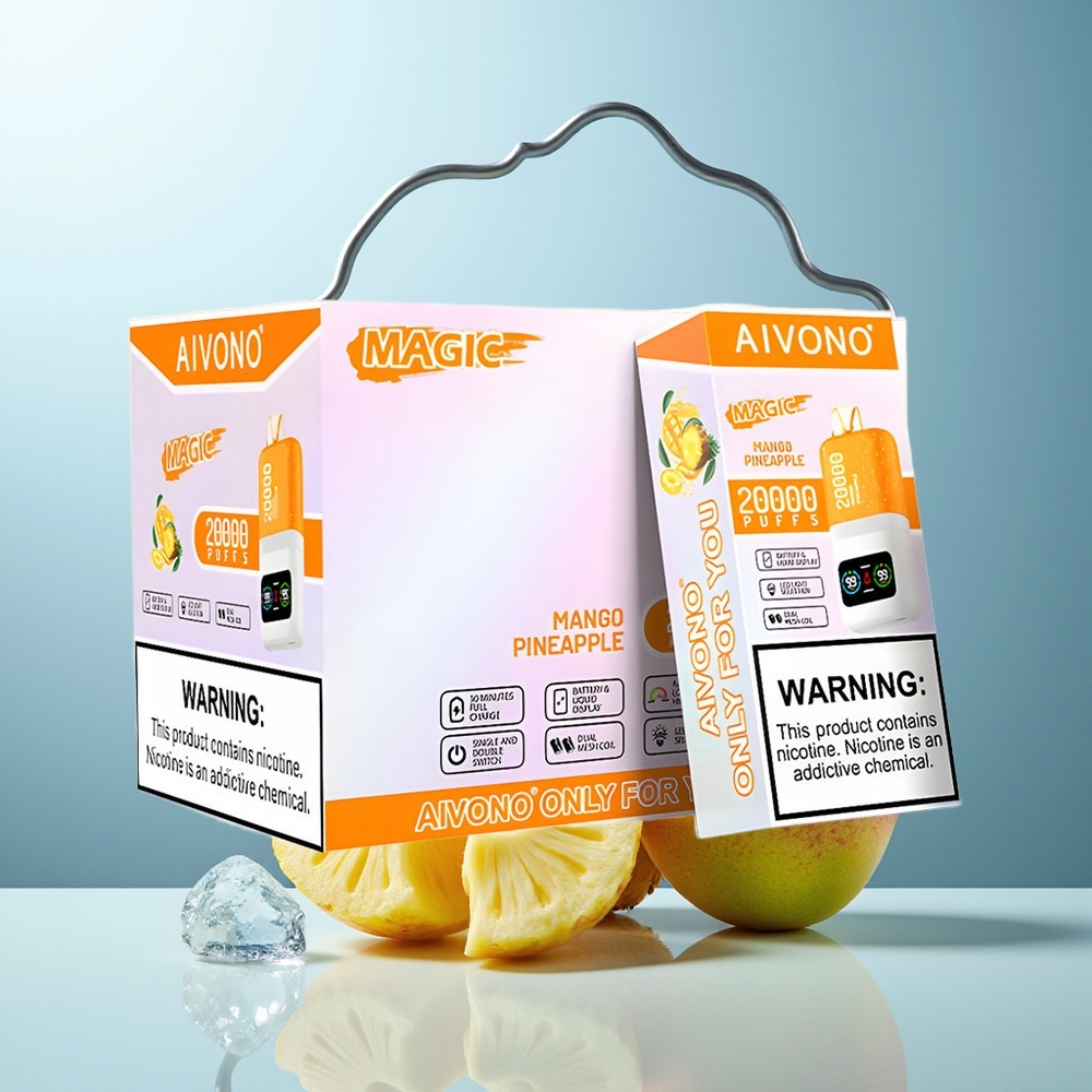 Aivono Aim Magic 20000 Pufov Dispozabilni Vape Mango Ananas LCD