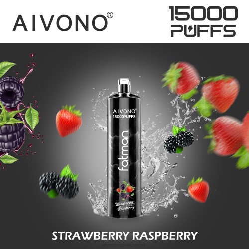 Aivono FATMAN 15000 jagoda malina 4J4F15 - Aivono Vape Review Slovenia