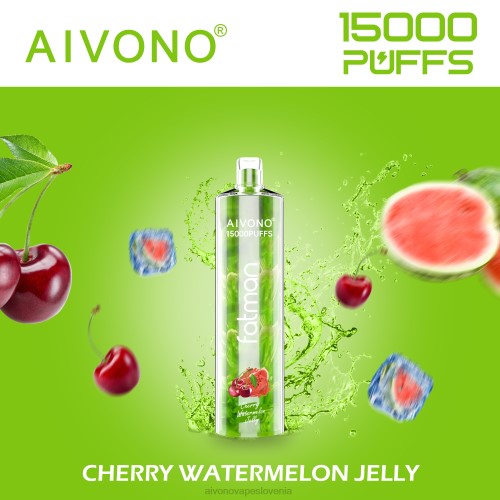 Aivono FATMAN 15000 veseli žele iz lubenice 4J4F20 - Aivono Vape Review Slovenia