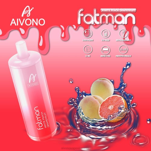 Aivono FATMAN 6800 grenivke 4J4F25 - Aivono Vape Review Slovenia