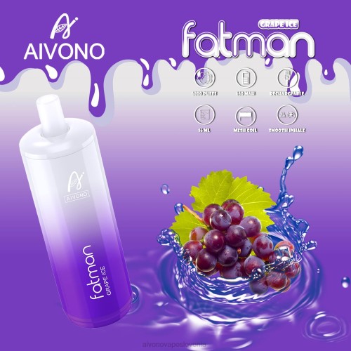 Aivono FATMAN 6800 grozdni led 4J4F24 - Aivono Vape Review