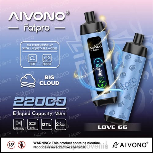Aivono Fatpro 22000 ljubezen 66 4J4F6 - Aivono Vape Price